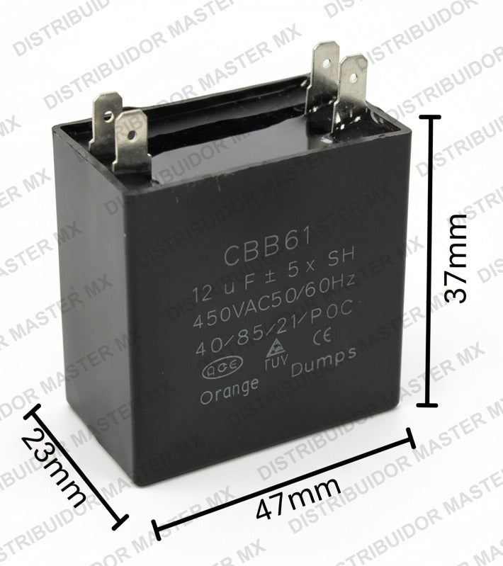 Condensador / Capacitor de Trabajo 5 MFD 450V | Minisplit