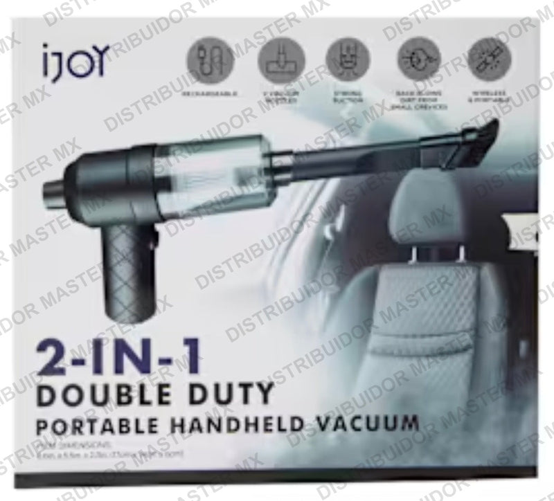 Aspiradora portatil de mano iJoy 2 en 1 de doble función