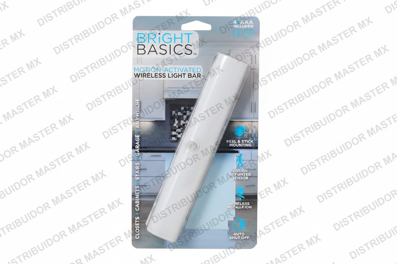 Barra de luz LED inalámbrica con sensor de movimiento, funciona con pila