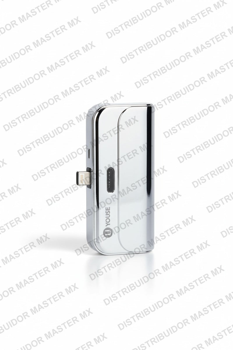Mini Batería Externa Recargable | 3000 mAh | Conector de 8 Pines para iPhone