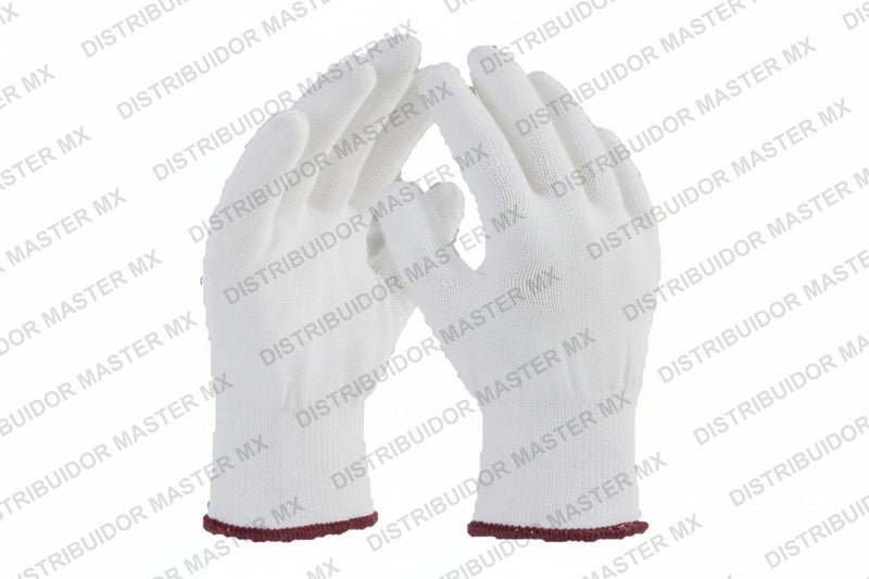 Guante Japonés 100% Poliéster Blanco | SX9629 | Protección Ligera