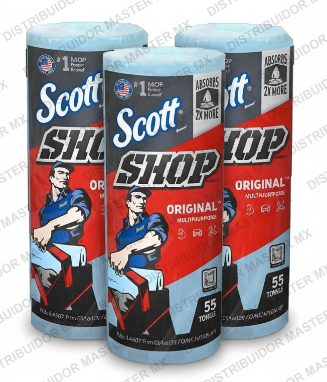 Toalla Scott Shop Original | Limpieza Multiusos de Grado Profesional