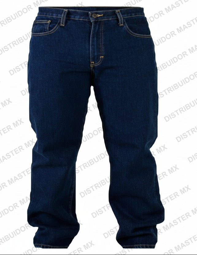Pantalón Industrial de 14 Oz | Con Bolsas de Cargo Sin Reflejante