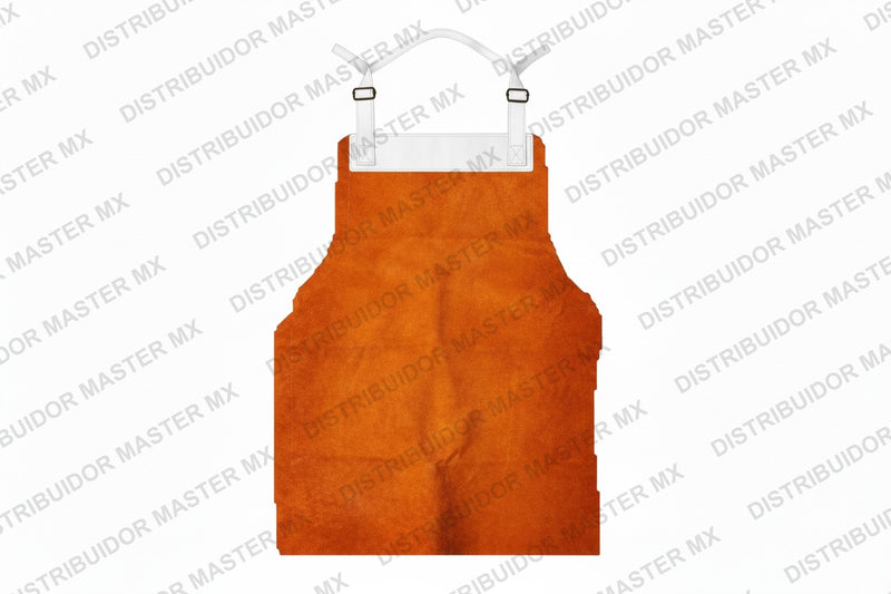Pechera de Carnaza Industrial | Color Naranja de Alta Visibilidad