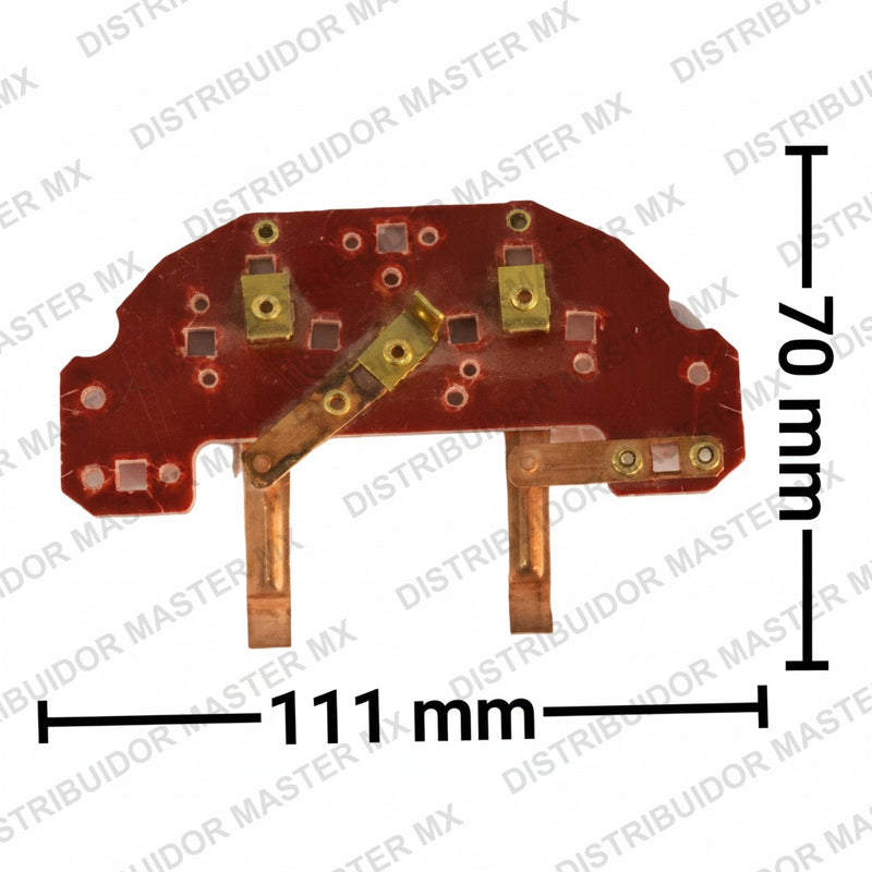 Platino Power 2 Patas 70 mm x 111 mm | Rendimiento Eléctrico de Alta Resistencia