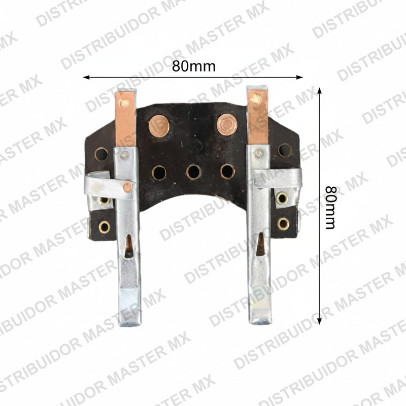 Platino Koblenz 2 Patas 80mm x 80mm | Arranque Reforzado Antivibración
