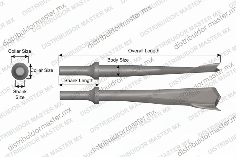 Ajax Tools 933 — Cortador de Mofle Interior Vástago .401 Turn Type