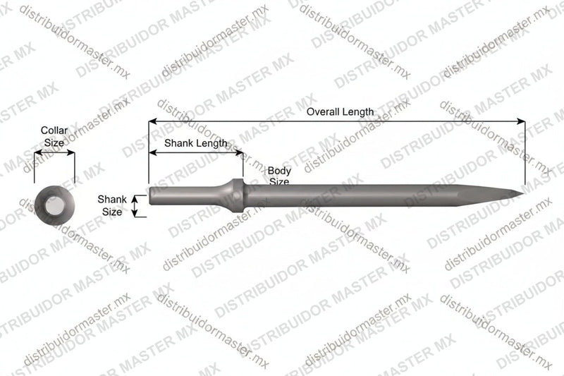 Ajax Tools AJX-940 — Punta Moil Vástago .401 Turn Type