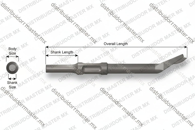 Ajax Tools 3105 — Garra Despegador y Orillador Vástago .401 Non-Turn Type