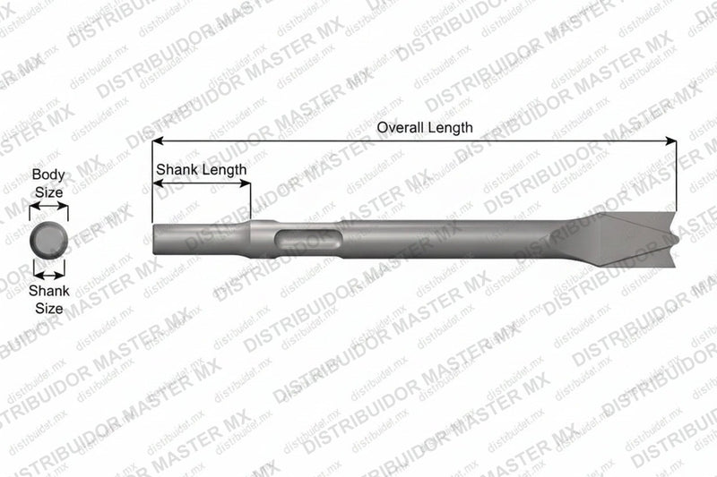 Ajax Tools 3189 — Cortador de Paneles Doble Hoja Vástago .498 Non-Turn Type