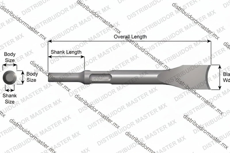 Ajax Tools 3114 — Cortador de Tubo de Escape Vástago .401 Non-Turn Type