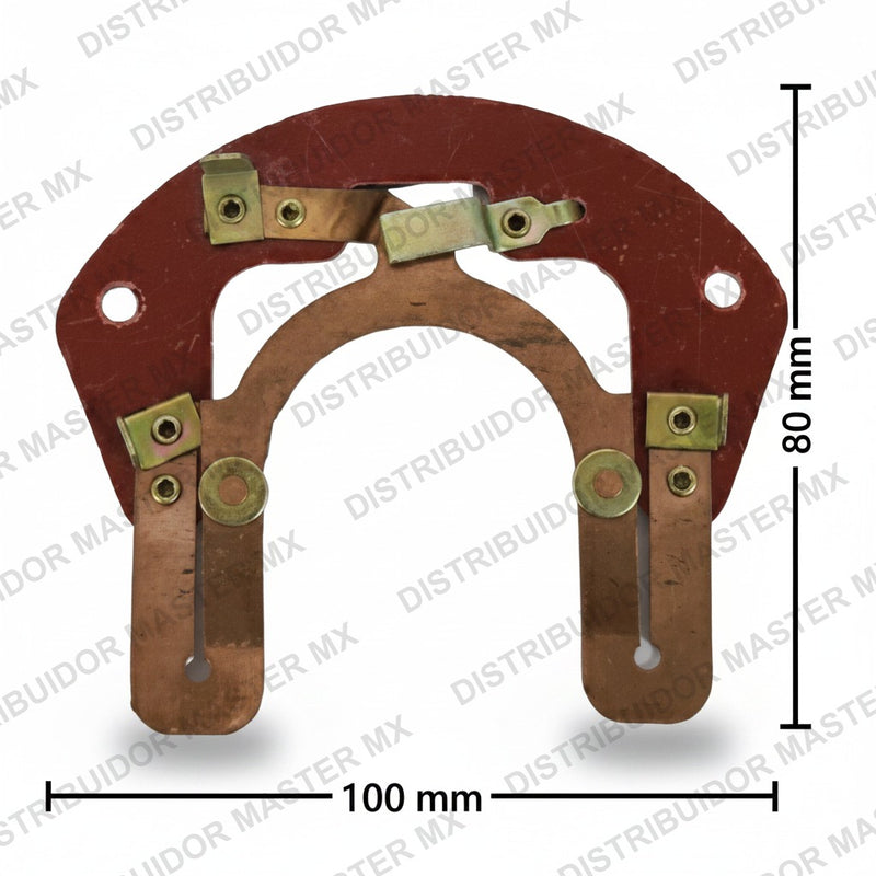 Platino Siemens Americano 3 a 5 H.P. 100mm x 80mm | Conmutación Reforzada de Grado Industrial