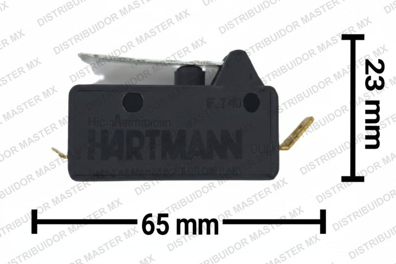 Pastilla Hartman para Microswitch Siemens 65mm x 23mm | Repuesto Modular de Conmutación Eléctrica