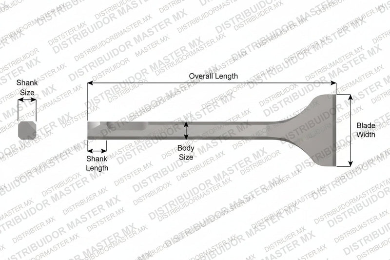 Ajax Tools 380-12 — Cincel Escalador Ancho 12" 2" Weld Flux (Ingersoll Rand)