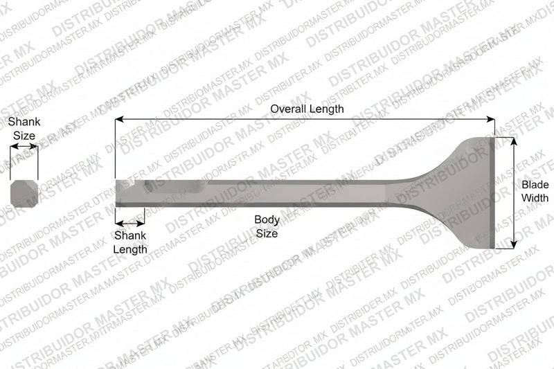 Ajax Tools 380 — Cincel Escalador Ancho 7" 2" Weld Flux (Ingersoll Rand)