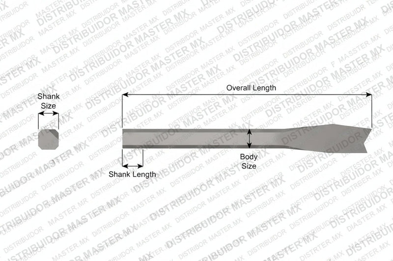 Ajax Tools 3221 — Cortador de Panel 7" Weld Flux Vástago Ingersoll Rand