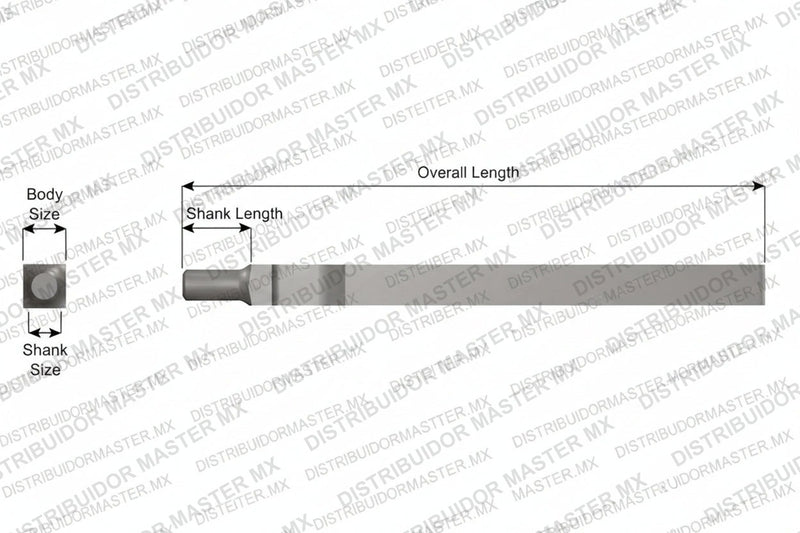 Ajax Tools 3280-12 — Cincel Plano Pesado Punta Redondeada 12" Weld Flux (Chicago Pneumatic)