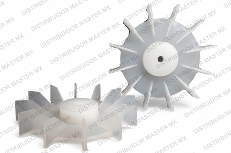 Ventilador G.E. (General Electric) | Modelo para Motores 7 a 10 HP, 7/8", 220mm x 37mm