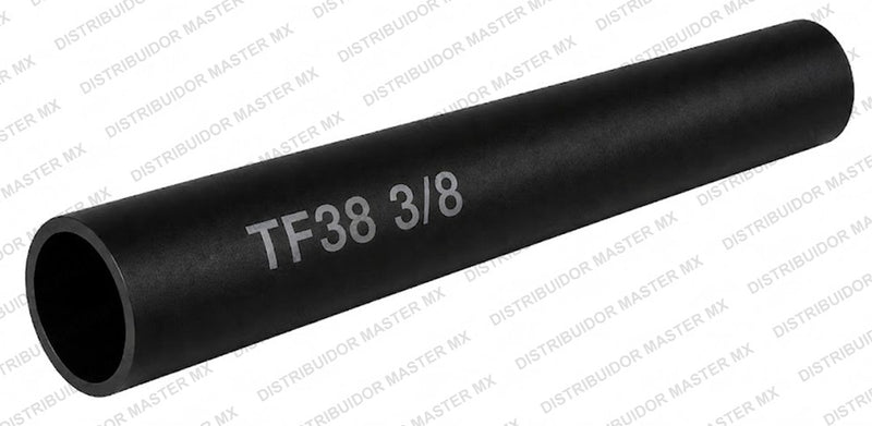 Tubo Termocontráctil (Termofit) de Pared Delgada: 3/8" (Negro)