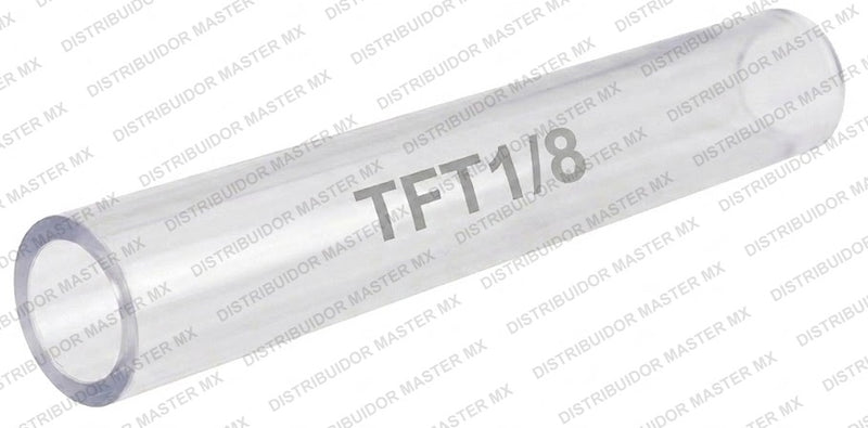 Tubo Termocontráctil (Termofit) de Pared Delgada: 1/8" (Transparente)