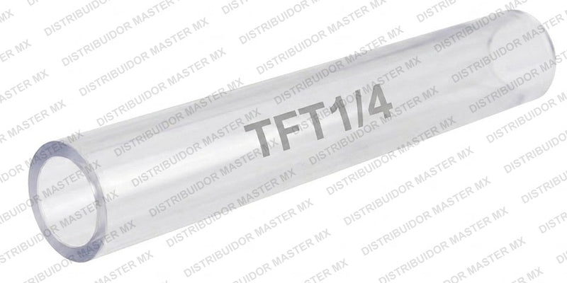 Tubo Termocontráctil (Termofit) de Pared Delgada: 1/4" (Transparente)