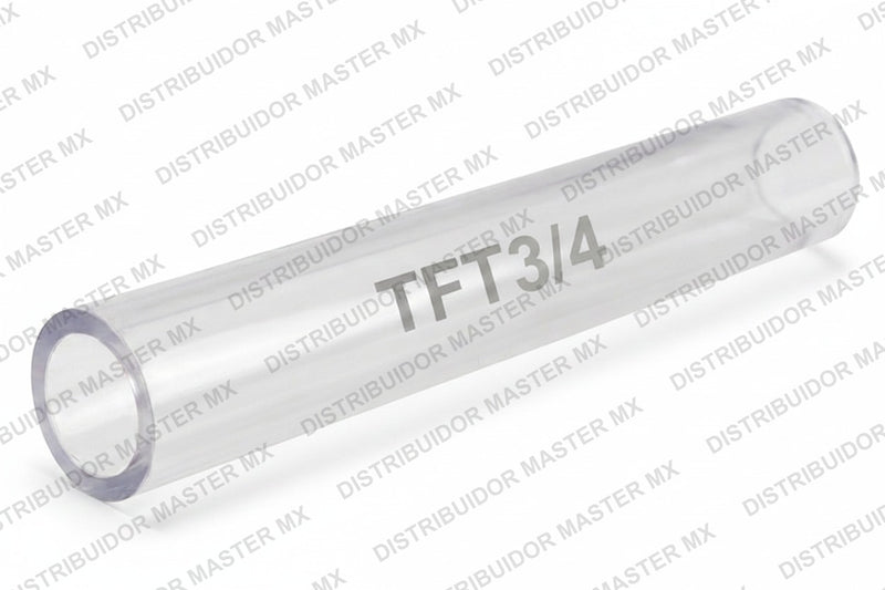 Tubo Termocontráctil (Termofit) de Pared Delgada: 3/4" (Transparente)