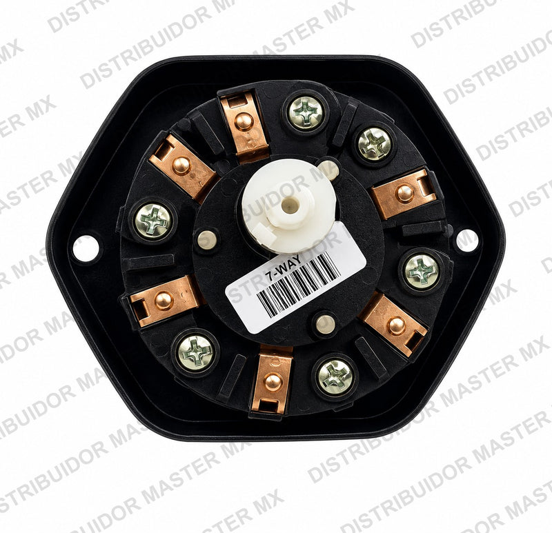 Enchufe Hembra (Receptáculo) Phillips 15-763 | Para Camiones y Remolques