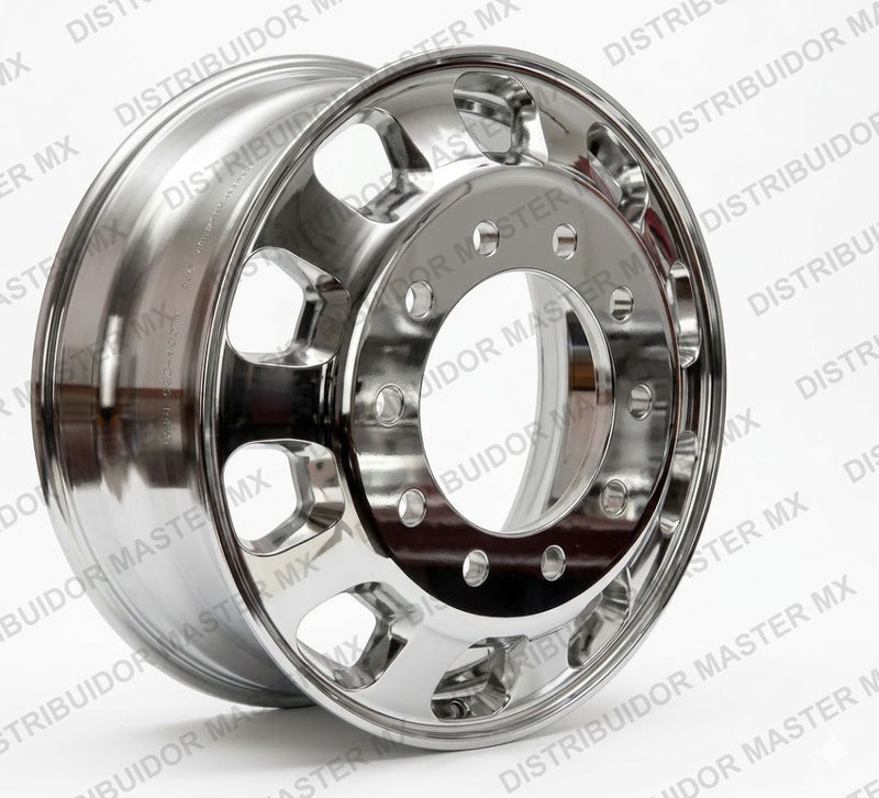 Rin de Aluminio 24.5" x 8.25" (10 Ventanas) | Para Camiones