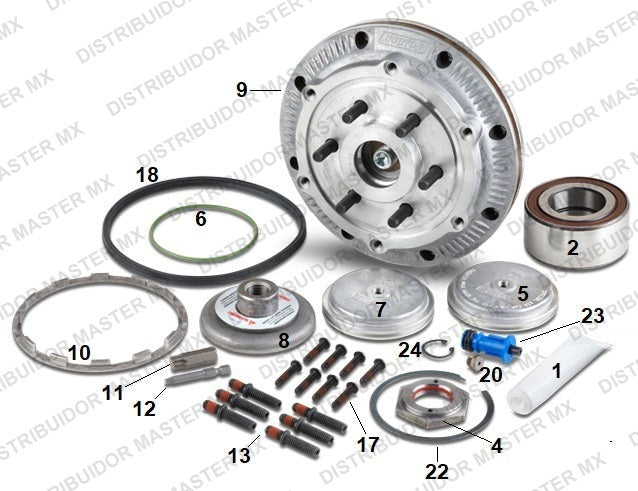 Kit de Reparación de Clutch Horton (P/N QHOR995568) | Para Camiones