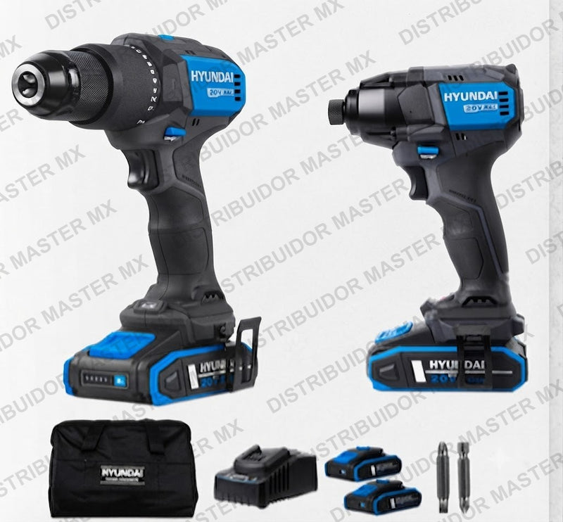 Kit Profesional de Alto Impacto: Rotomartillo + Desatornillador | 20V | Modelo S01-T2B