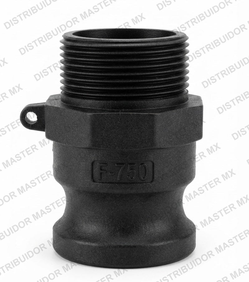 Cople Camlock de Polipropileno Macho F200P 2" | Conexión Rápida Anticorrosiva