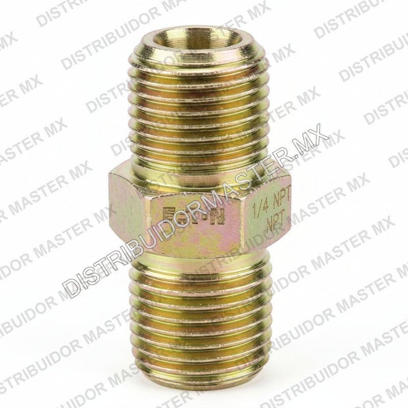 Conector Hexagonal Roscas NPTF de 3/8" M | F1 | Simplex