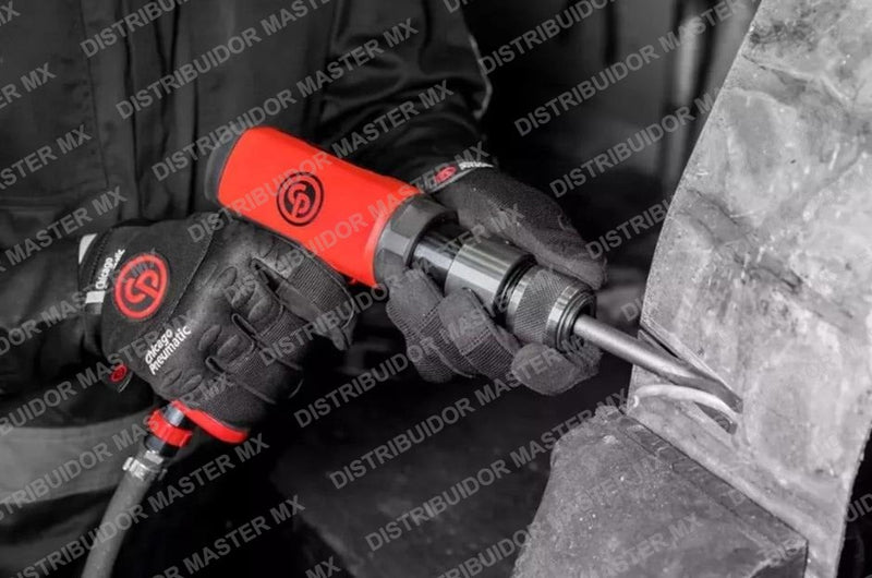 Martillo Remachador Neumático Corto 0.401" | Chicago Pneumatic CP7160 | Baja Vibración