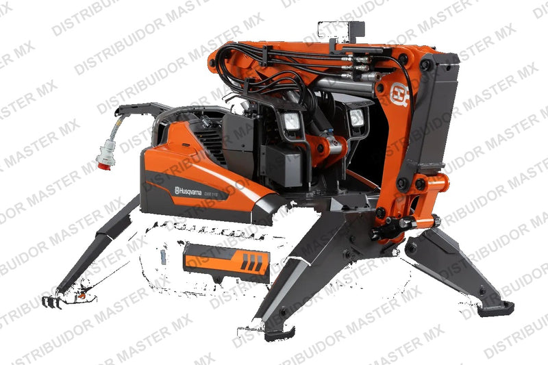 Robot de Demolición Husqvarna DXR 145 - Control Remoto, Alta Potencia y Versatilidad