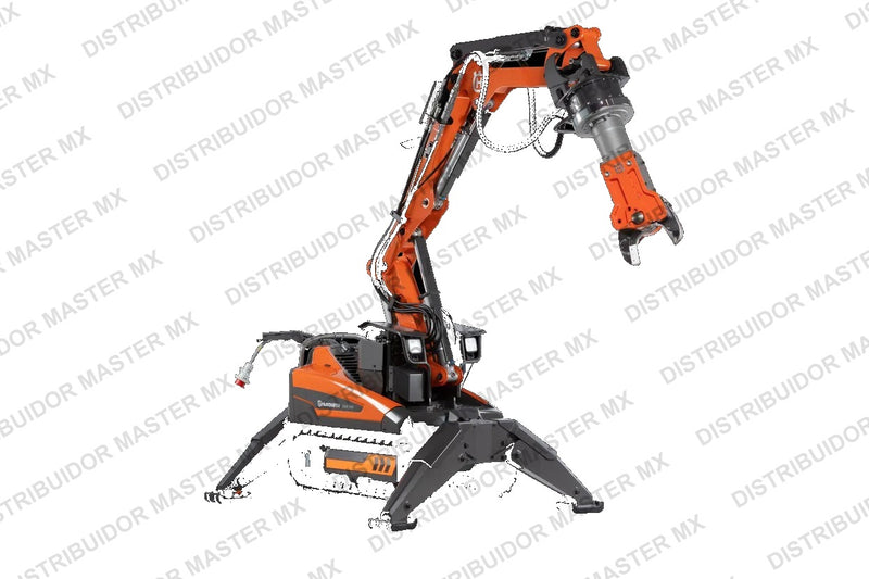 Robot de Demolición Husqvarna DXR 145 - Control Remoto, Alta Potencia y Versatilidad