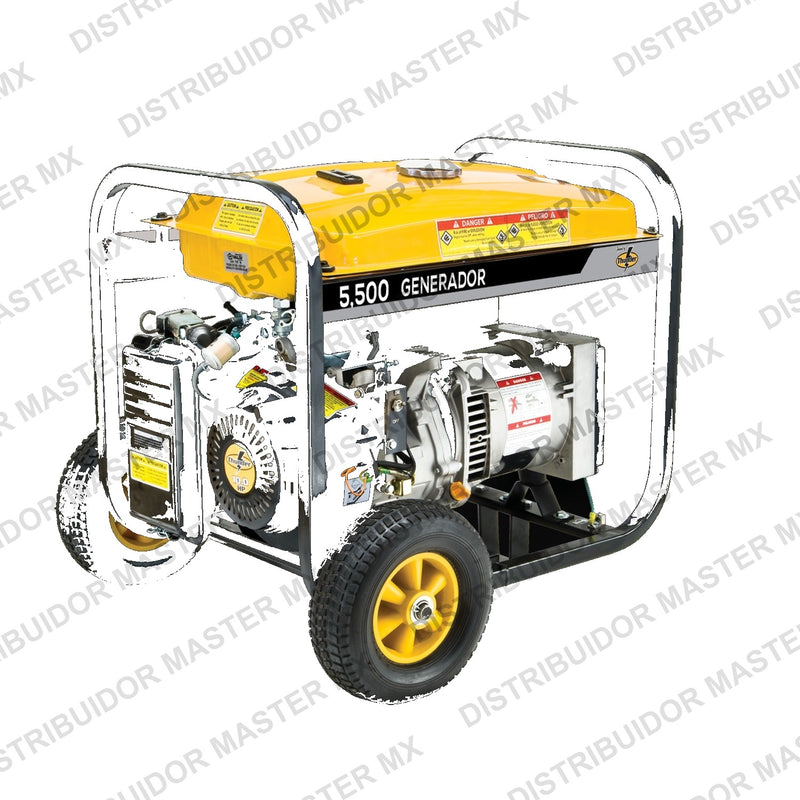 Generador de Emergencia Monofásico 5,500 W | Potente y Versátil | EVANS