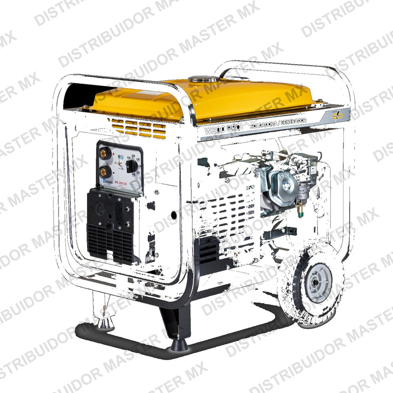 Soldadora / Generador EVANS 200A | 2 en 1 | Motor 13 HP a Gasolina