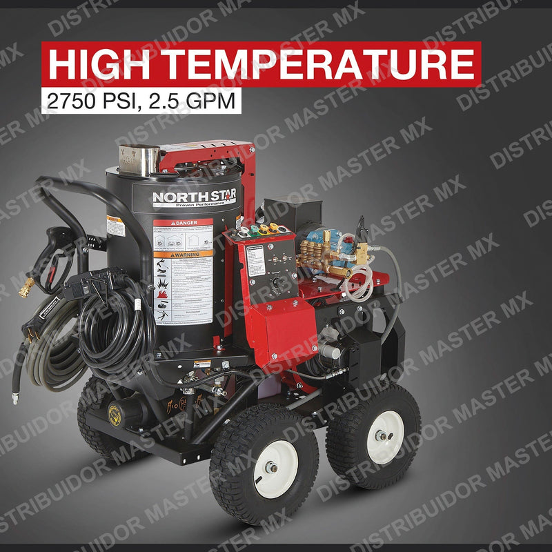 Hidrolavadora NorthStar Con – 2,750 PSI, 230V, Caldera