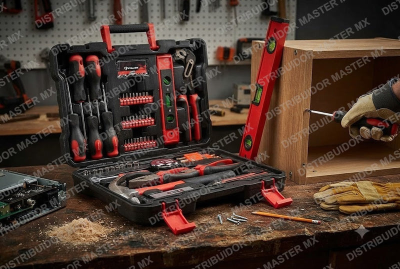 Estuche de Herramientas Premium | 153 Piezas | Modelo ST-E153