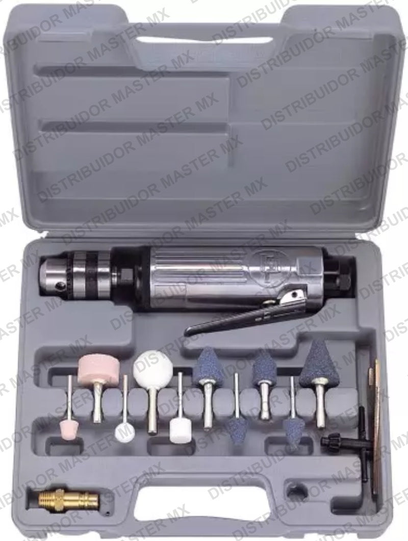 Taladro recto de aire de alta velocidad de 3/8" 22000rpm Modelo: GP 340 Gison