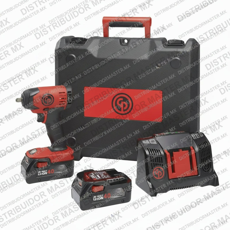 Cp 8828 llave Pistola De Impacto 3/8 Baterías Cargador Y Maletin Chicago Pneumati