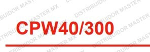 Compresor de Pistón CPW40/300 Chicago Pneumatic 300 Lt 10 HP