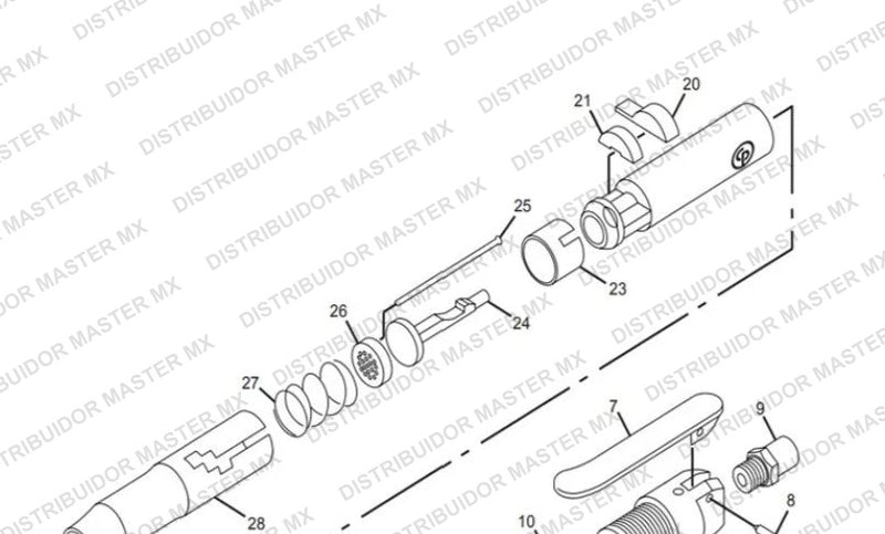 8940159862 Resorte de Acelerador (Throttle Spring) Chicago Pneumatic