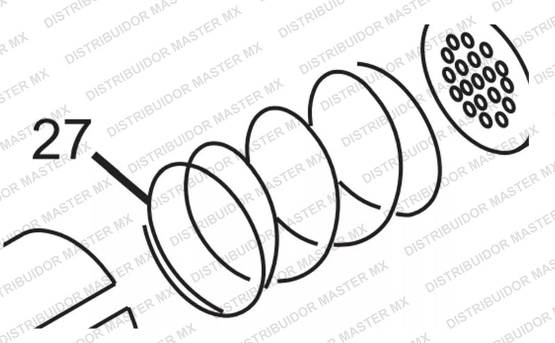 8940159862 Resorte de Acelerador (Throttle Spring) Chicago Pneumatic