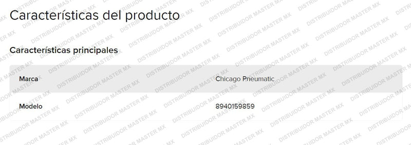 Asiento Guía y Martillo de Transmisión | 8940159859 | Para Escareador Neumático