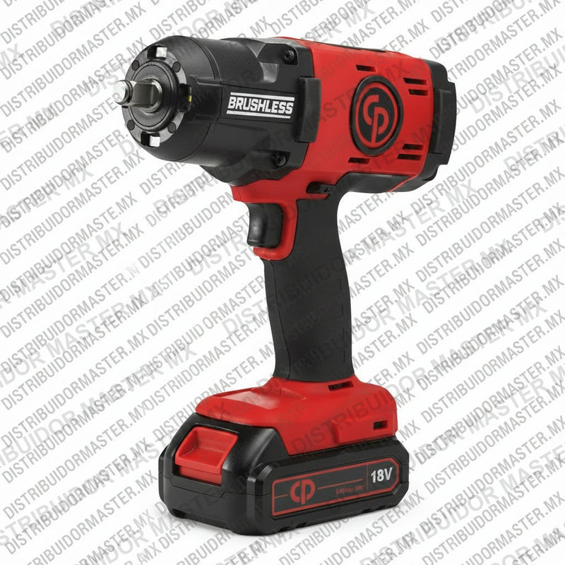 Llave de Impacto Inalámbrica 1/2" | Chicago Pneumatic CP8849 | Con Baterías, Cargador y Estuche