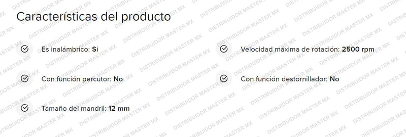 Llave de Impacto Inalámbrica 1/2" | Chicago Pneumatic CP8849 | Con Baterías, Cargador y Estuche