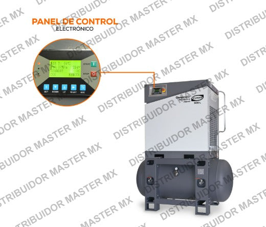 Compresor de Tornillo 7.5 HP 220V - Eficiencia y Rendimiento Continuo para la Industria Evans