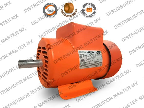 Motor Eléctrico EVANS 5 HP Monofásico Reversible – Potencia y Rendimiento Superior para Aplicaciones Industriales 110 220 V