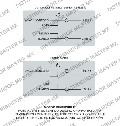 Motor Eléctrico EVANS 3 HP Monofásico Reversible | 110/220 V | Potencia para Aplicaciones Industriales